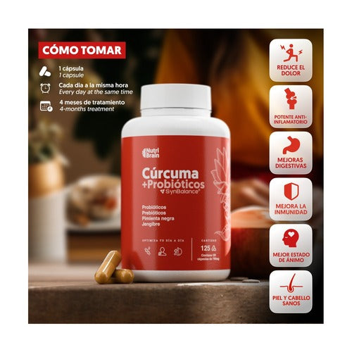 Curcuma Probioticos + Envío Gratis